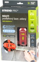 Laser Strend Pro SMD-RM20UG-Li, 2in1, zöld, padló, USB töltés