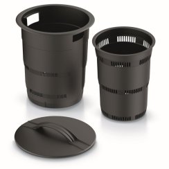 Kompostér podzemný COMBIOSIL 25 cm, čierny