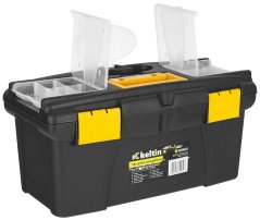 Cutie de scule din plastic cu organizatoare de 16", GEKO