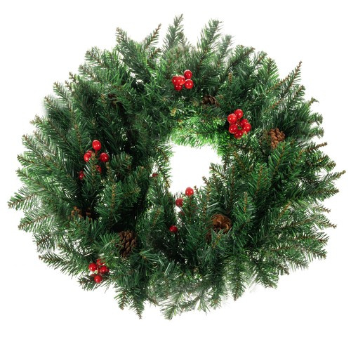 Weihnachtsdeko Türkranz Dekoratives Ornament mit einer Stärke von 60cm. XXL