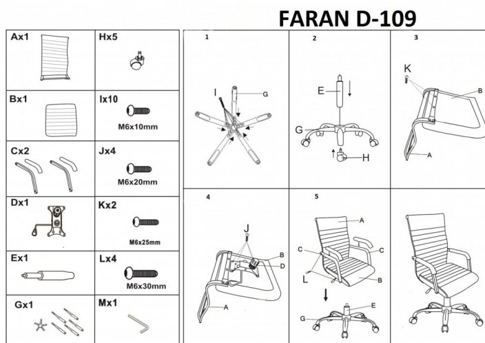 Krzesło biurowe, ekoskóra/metal, czarny/chrom, FARAN