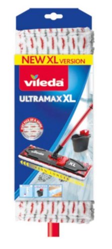 Mop Vileda Ultramax XL z mikrofibry 2v1, przeznaczony do użytku domowego