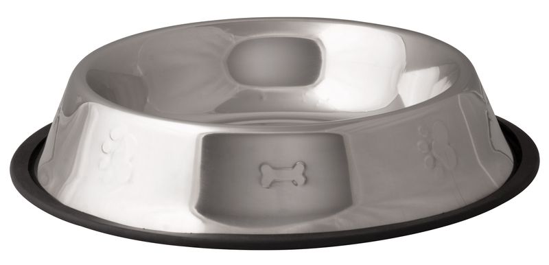 MagicHome PET-Schüssel 29 cm, 1500 ml, Edelstahl. für den Hund
