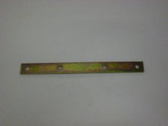 Metalna ploča za namještaj 160x15 mm ravna/100 kom