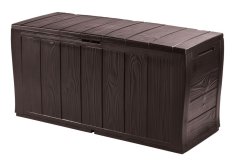 Keter® SHERWOOD cutie de 270 litri, maro, 1170x450x575 mm, depozitare