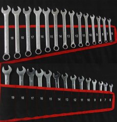 Satz Steckschlüssel, Stecknüsse, TORX, Typ C, halboffen, 47-teilig, MAR-POL