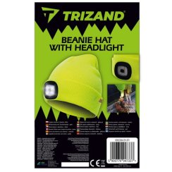 Palarie de iarna cu lanterna - galben Trizand 22664