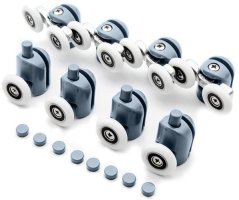 Kotačići za tuš kabine, set od 8 komada. KK9646