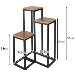 Stojaci kvetináč 67cm Ruhhy 25626 (akce)