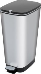 KIS Chic Bin Steel L, 50L, 44,5x29x60,5 cm, für Müll