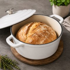 Súprava liatinového riadu Xanten 7 ks biela