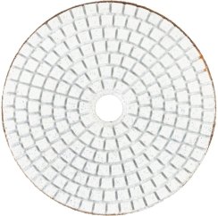 Strend Pro Premium P50 tárcsa, 100 mm, polírozó, gyémánt, tépőzáras, nedves polírozó és csiszoló