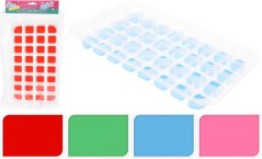 Forma do kostek lodu, flexi plastikowa, mix kolorów