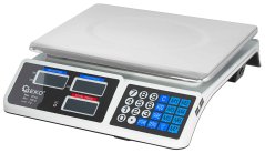 Cântar digital de masă până la 40 kg, suprafață de cântărire 33 x 23 cm, GEKO