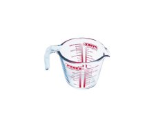Pahar de măsurat 0,5L, 12x12cm, sticlă transparentă PYREX