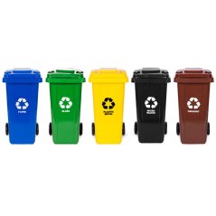 Set de 5 containere 120L