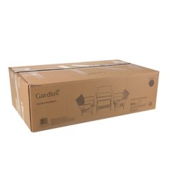 Rattan kerti bútor antracit Gardlov 26907 (akce)