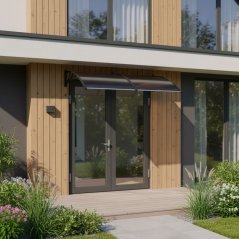 Előtető az ajtó felett 200x100 cm előtető polikarbonát dupla MultiGarden (akce)