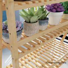 Sklopiva polica, bambus, NEPEL TIP 2 + poklon