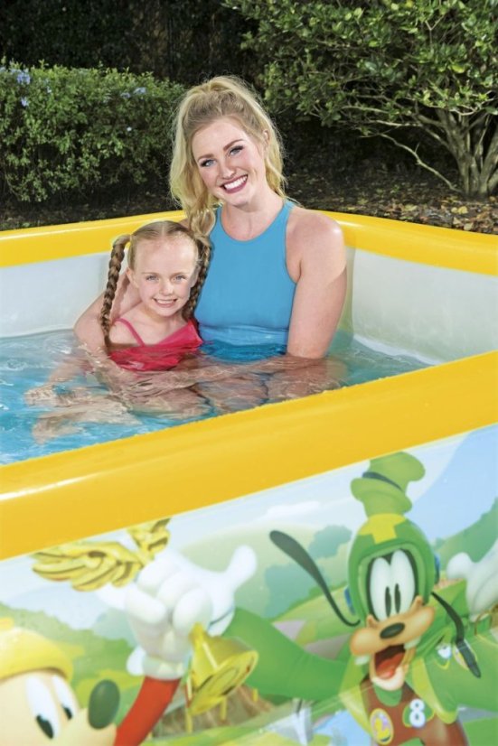 Bazén Bestway® 91008, Mickey Mouse, detský, nafukovací, 2,62x1,75x0,51 m