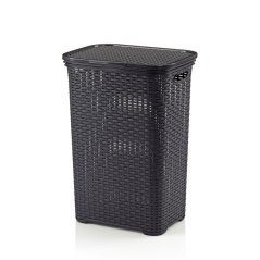 Coș pentru rufe BRASILIA 60 l, antracit