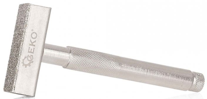 Ruční diamantový orovnávač brusných kotoučů 45 x 13 mm, GEKO