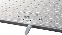 Abdeckung MC50, 500x500 mm, Kanal, verzinkt, max. 150 kg