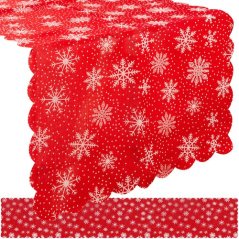 Weihnachtstischläufer 220x35cm Ruhhy 22789 (akce)