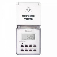 Priza comutatorului DIGI. - temporizator IP44, extern