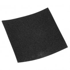Gumijasta podložka 100x100 mm črne barve