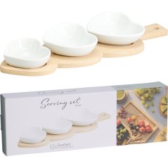 Porcelánová servírovací sada 4 ks Porcelánová servírovací sada 4 ks