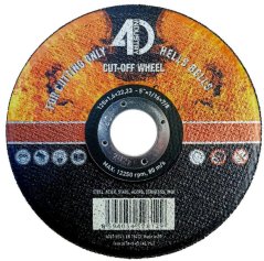 Hells Bells disk 125x1.6x22.2mm, 41, čelik/inox