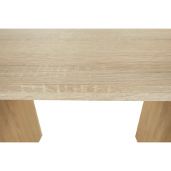 Psací stůl, dub sonoma/bílá, EUSTACH