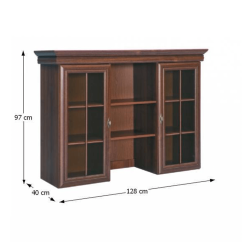 Nadstavec s vitrínou, samoa king, KORA KN4