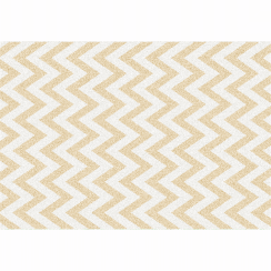 Koberec, béžovo-bílá vzor, ​​133x190, ADISA TYP 2