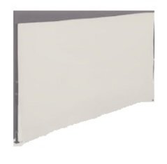 Beige Seitenwand für Pavillon 295 x 295cm GARDENKUS