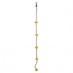 LEQ LUIX kötél, 2 m, műanyag, fogantyús akasztós, mászáshoz, 26 mm