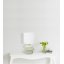Keramická stolní lampa, bílá/šedá, QENNY TYP 4 AT16275