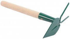 Szpiczasta motyka z 2 końcówkami, rączka 25 cm
