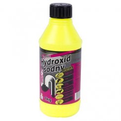 Hydroxid sodný 1 kg, čistič na odpad, na sifón, Mikrogranule