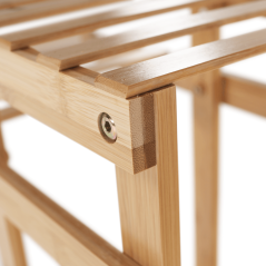 Višenamjenska polica, natural, TABIA + poklon (akce)