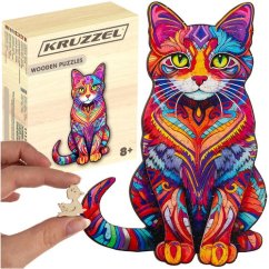 Drevené puzzle - Kruzzel 22878 puzzle (akce)