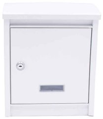 Briefkasten DALMATIA weiß 25x32x8-12cm, XL-TOOLS