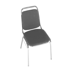 Besprechungsstuhl, graues Netzgewebe, ZEKI