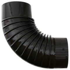 Könyökzománc 120 mm, barna