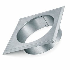 Pozinkovaná rúrová rozeta 120mm (akce)
