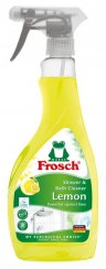 Čistič Frosch, na koupelny a sprchy, citrónový, 500 ml