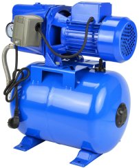 Háztartási vízművek 1.100 W, 24 l tartály, max. magasság 8 m, 60 l/min, tolóhossz 50 m