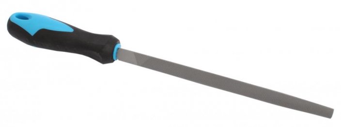 Pilník dílenský na kov, trojhranný 150 mm, 2 zok, XL-TOOLS