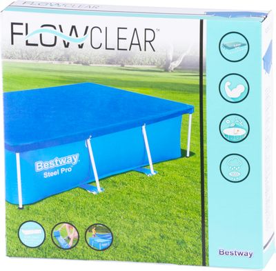 Prelata Bestway® FlowClear™, 58105, piscina, 2,64x1,74 m